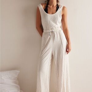 Free people wait a minute Jumpsuit NWT